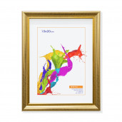 Рамка 15Х20 золотая