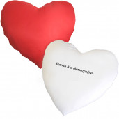 Бархатная подушка сердце 1 ст.